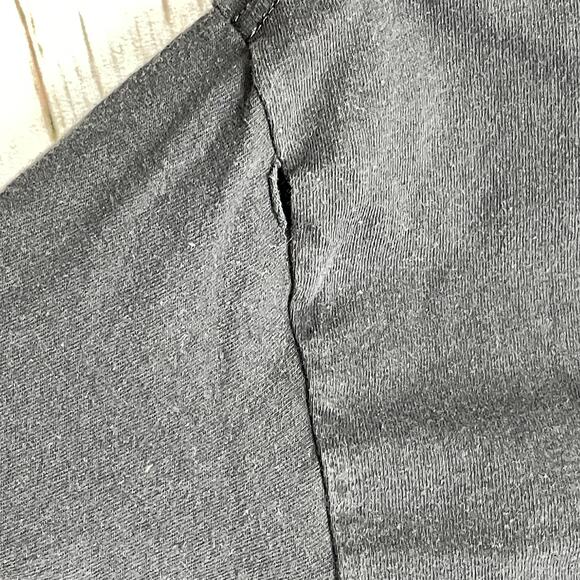 Big Bang Theory Tee Shirt Size M Faded Black Baginza Short Sleeves Cotton FLAW - Picture 3 of 5